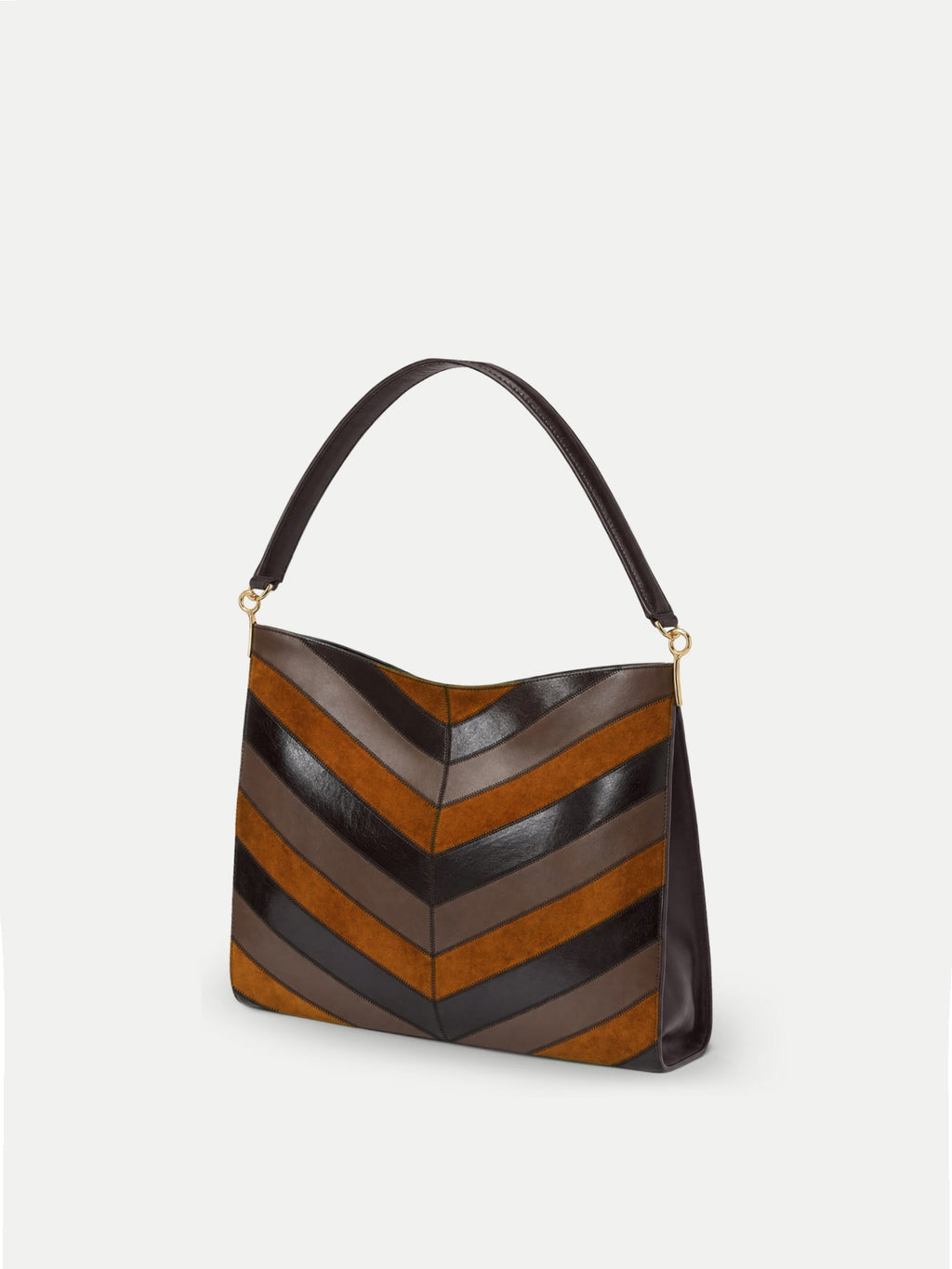 Chevron Vida Shoulder Bag