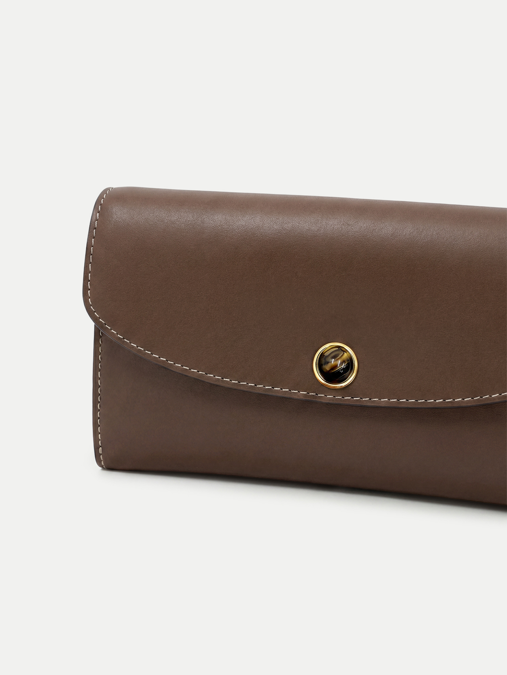 Leather Crossbody Wallet