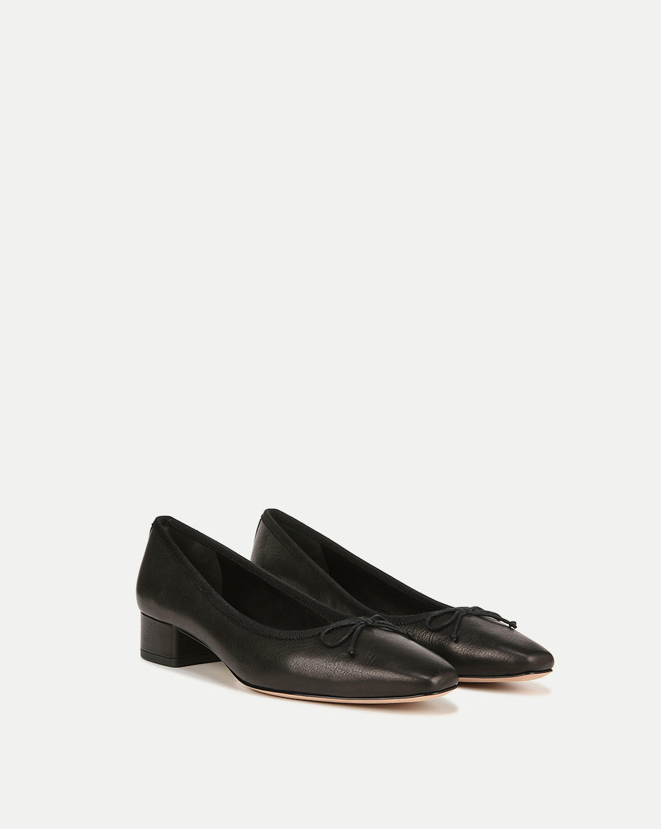 Cecile Leather Ballet Pump