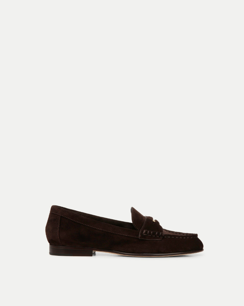 Penny Suede Loafer
