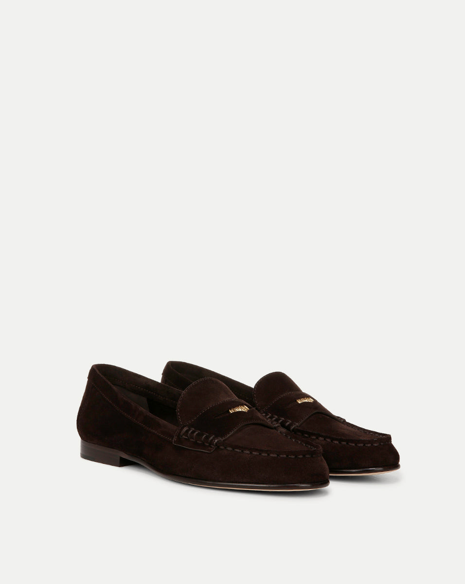 Penny Suede Loafer
