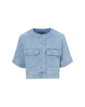 Elias Short Sleeve Denim Jacket