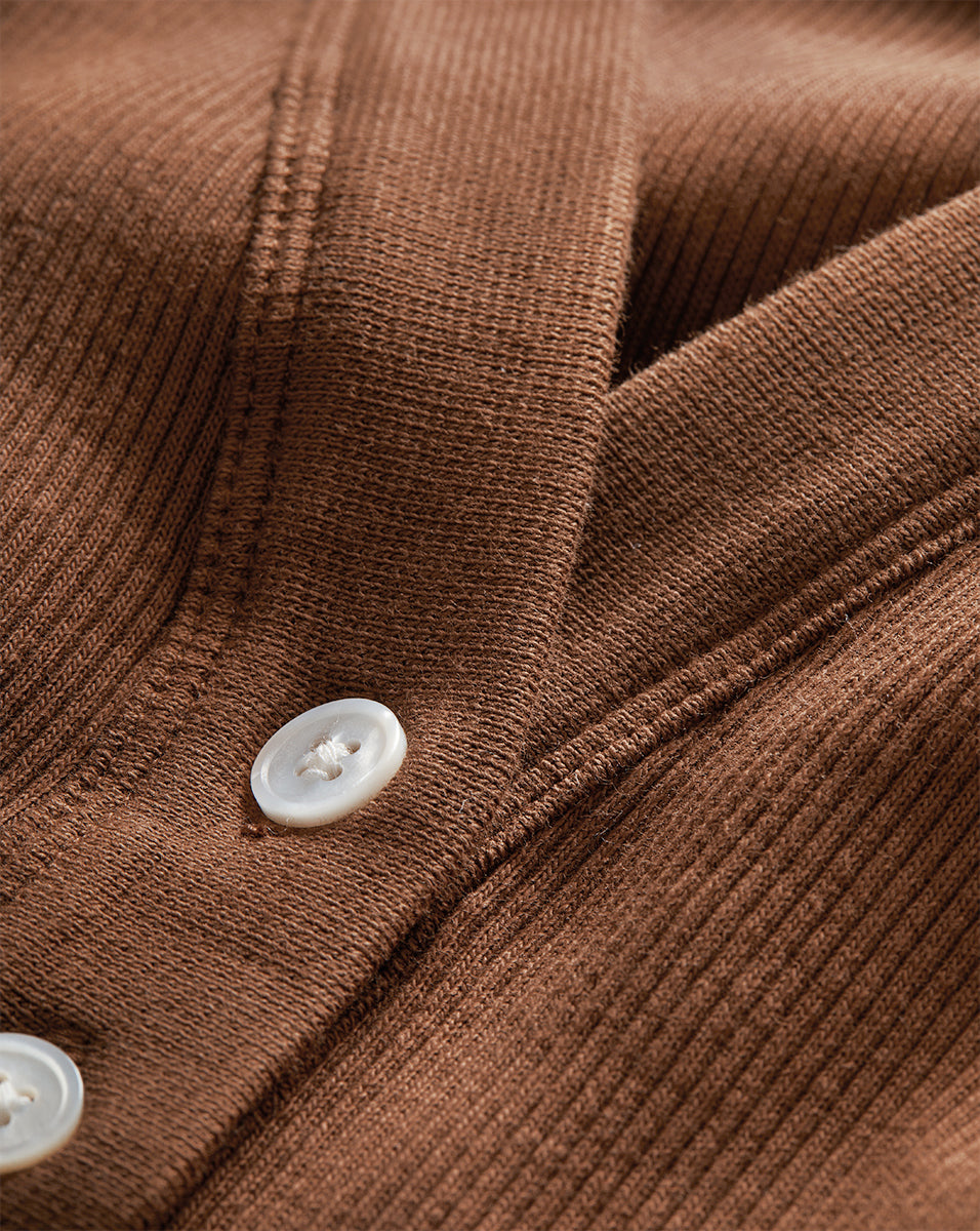Dekalb Ribbed Henley T-Shirt