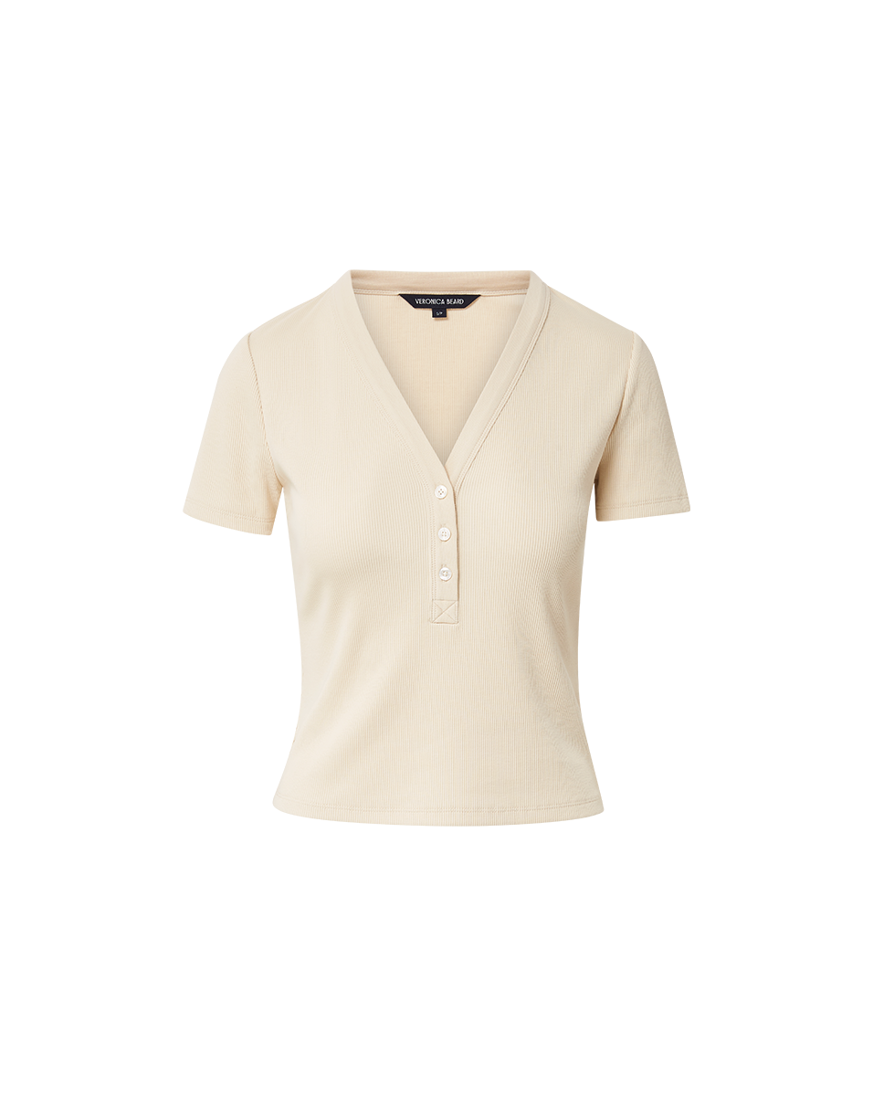 Dekalb Ribbed Henley T-Shirt