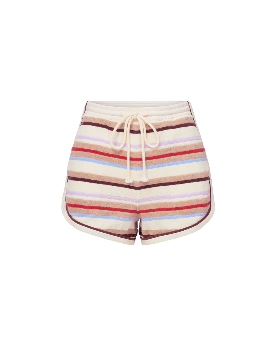 Mulberry Striped Shorts