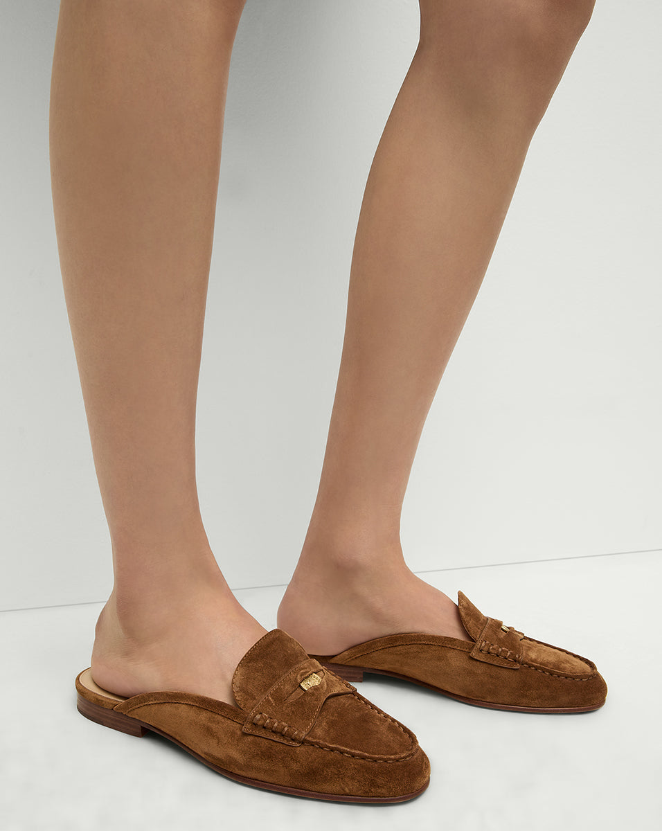 Penny Suede Mule