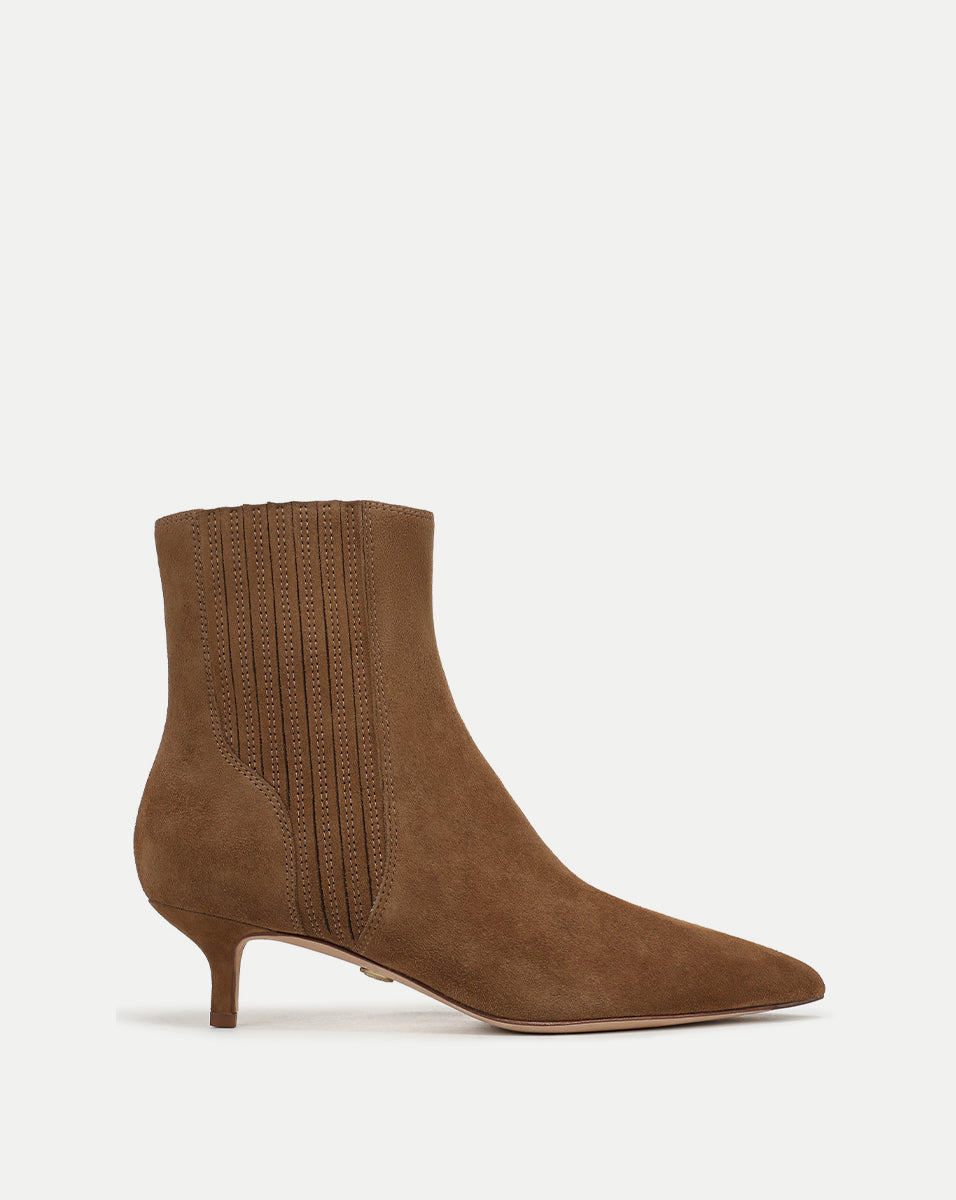Lisa Kitten-Heel Ankle Boot