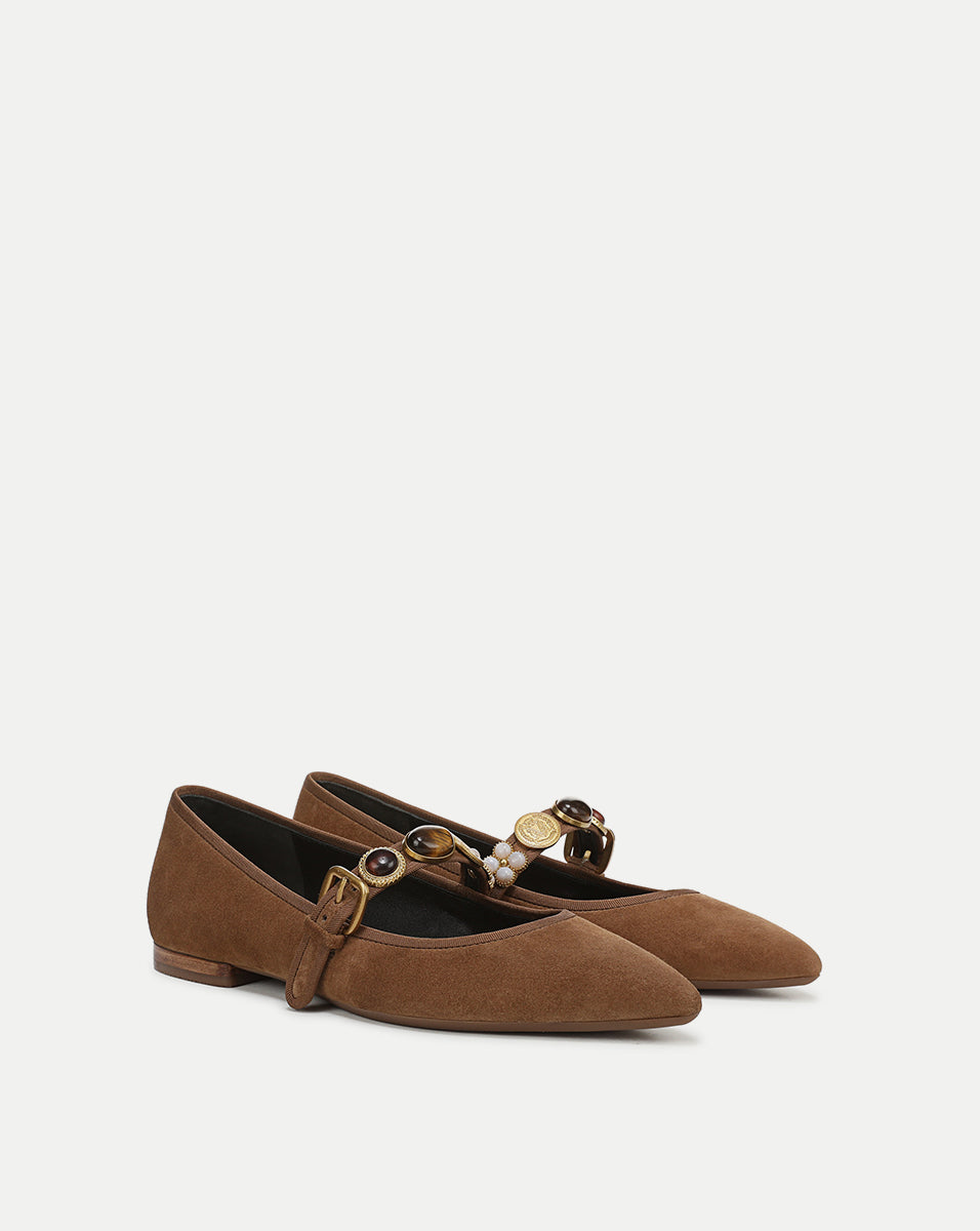 Selene Embellished Flat