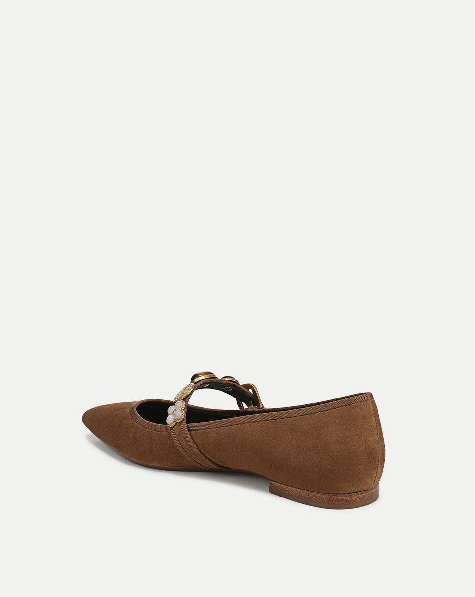 Selene Embellished Flat