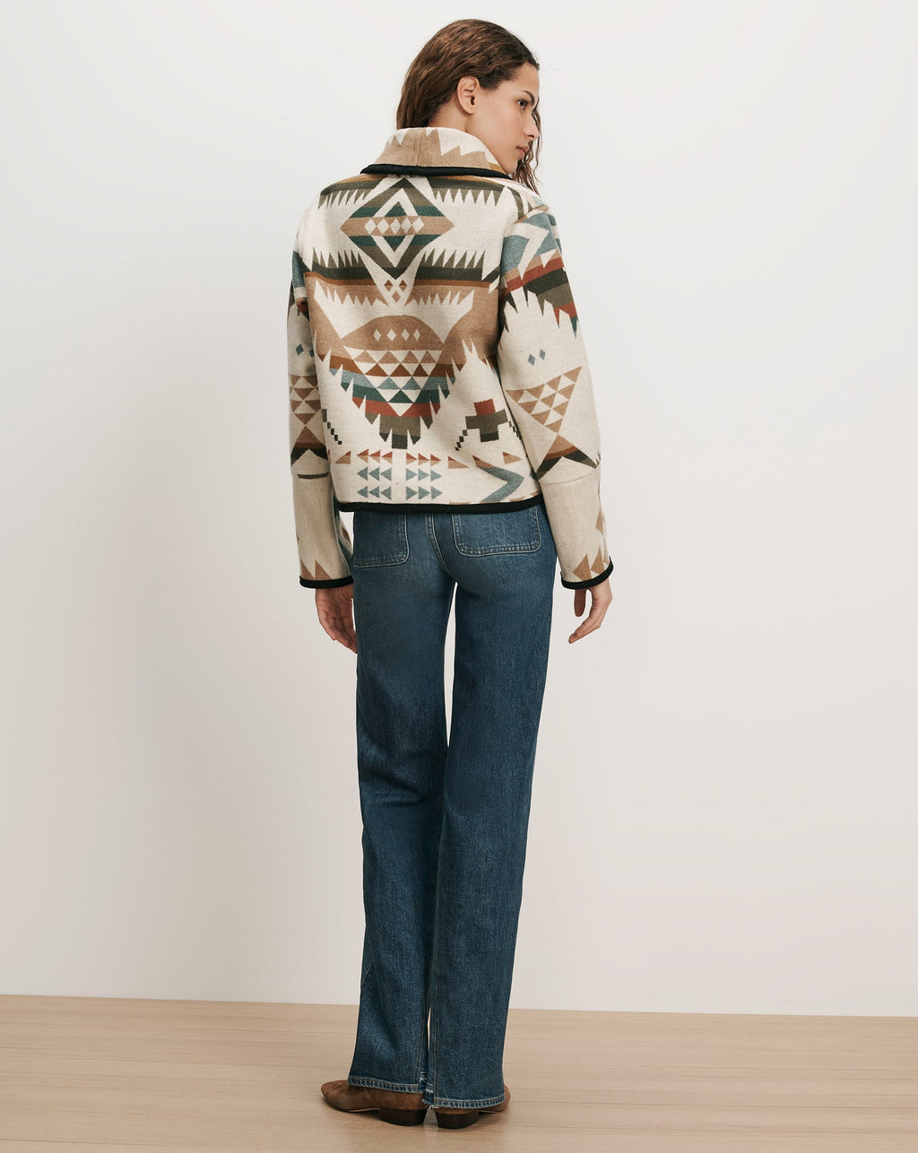 Short Wool Bolero Coat