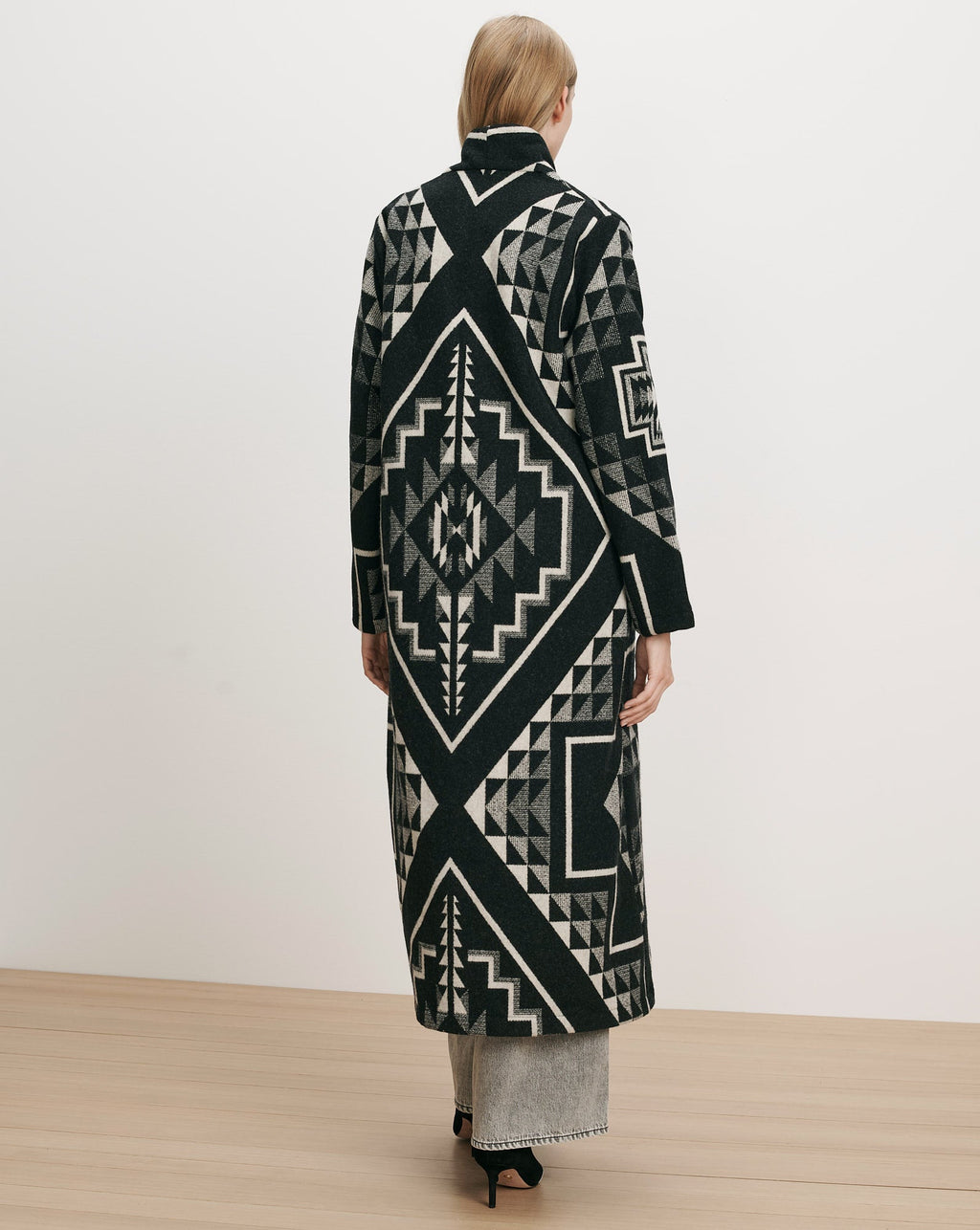 Long Wool Bolero Coat