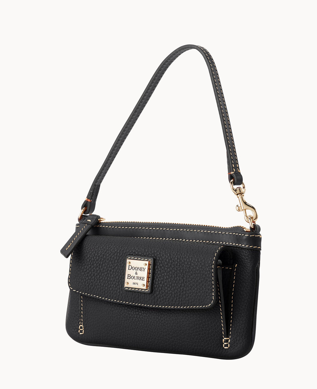 Pebble Grain Pocket Wristlet