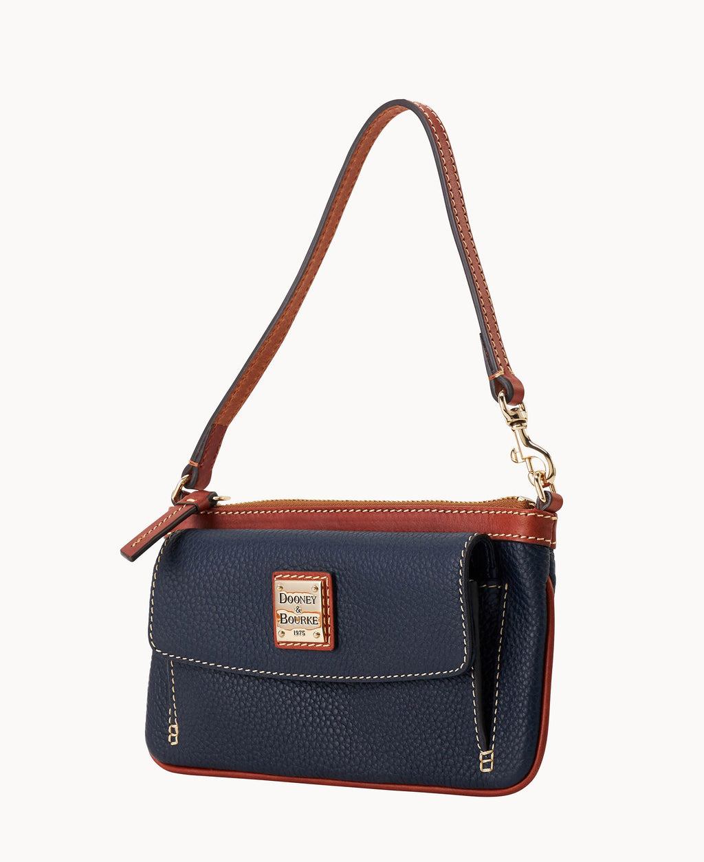Pebble Grain Pocket Wristlet