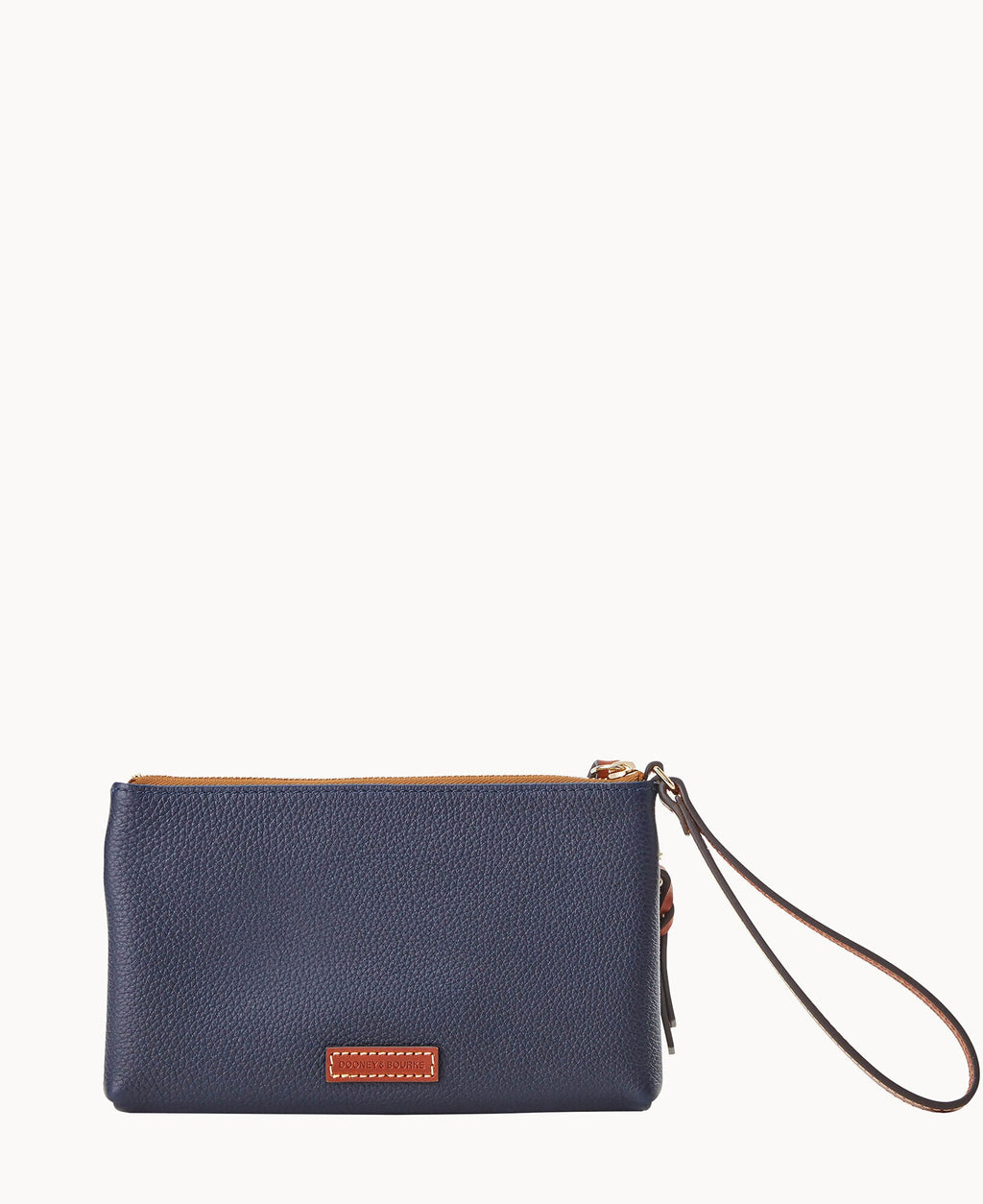 MLB Braves Double Zip Wristlet