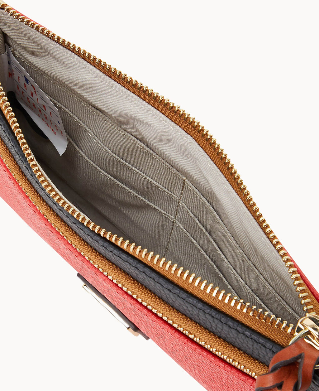 MLB Phillies Double Zip Wristlet