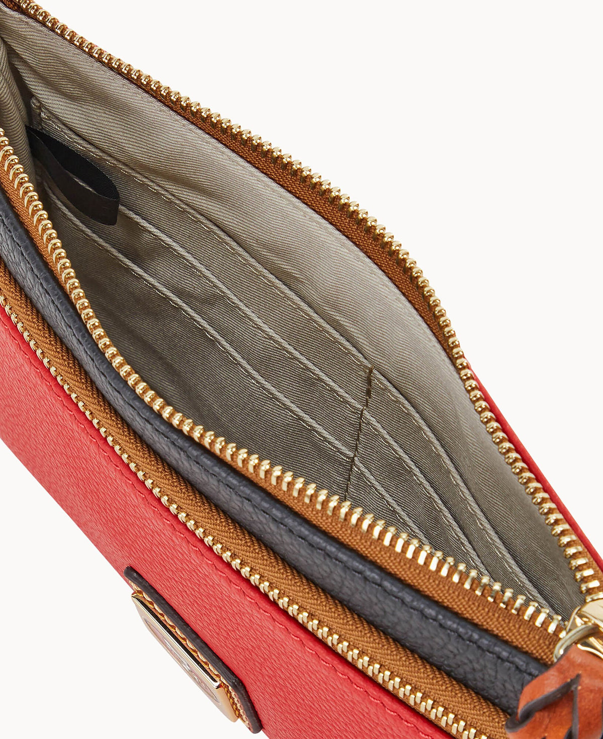 NFL 49ERS Double Zip Wristlet