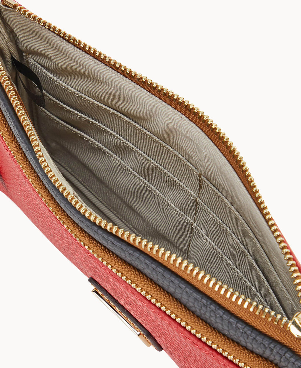 NFL Chiefs Double Zip Wristlet