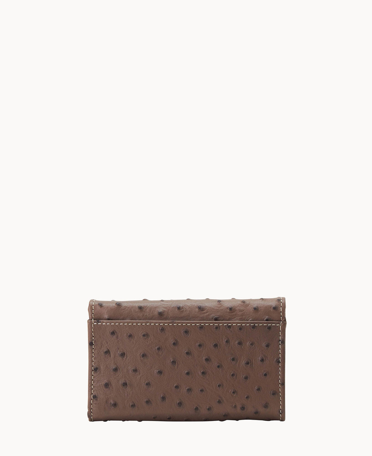 Ostrich Flap Wallet