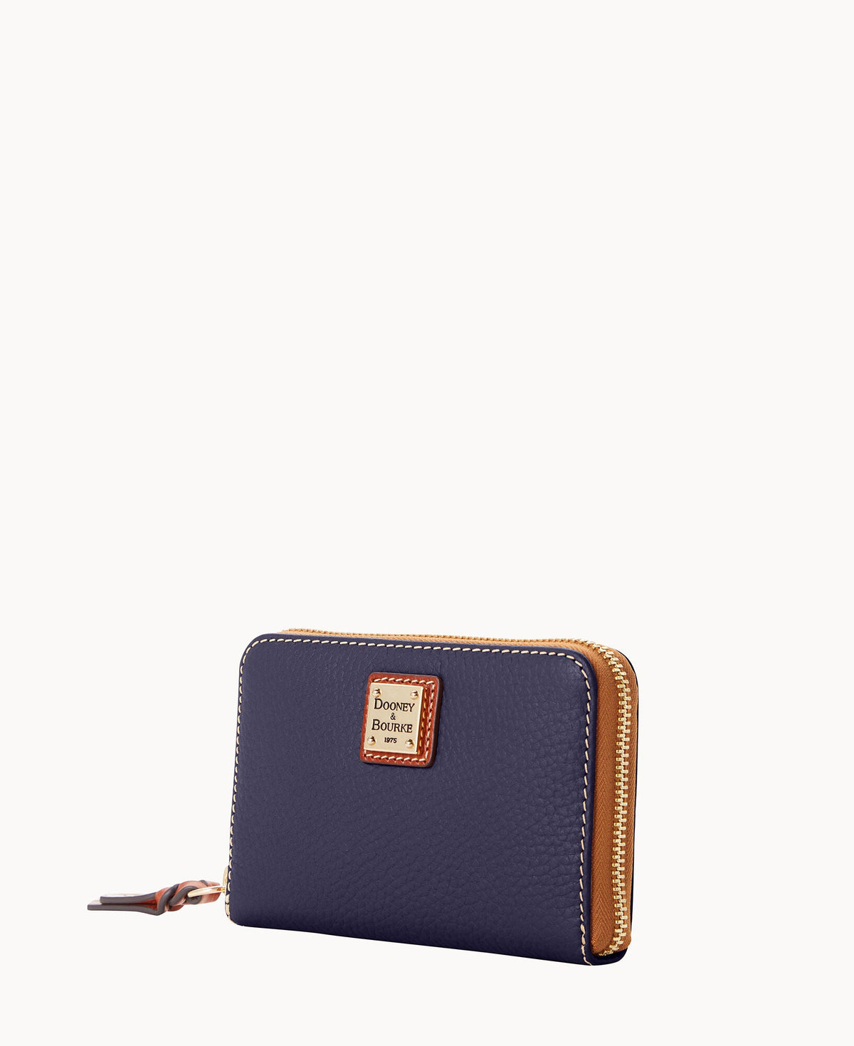 Pebble Grain Medium Zip Around Wallet