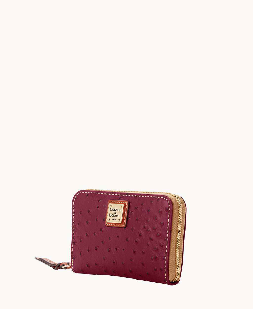Ostrich Medium Zip Around Wallet