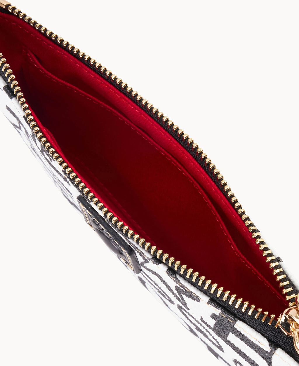 Doodle II Coated Cotton Medium Wristlet