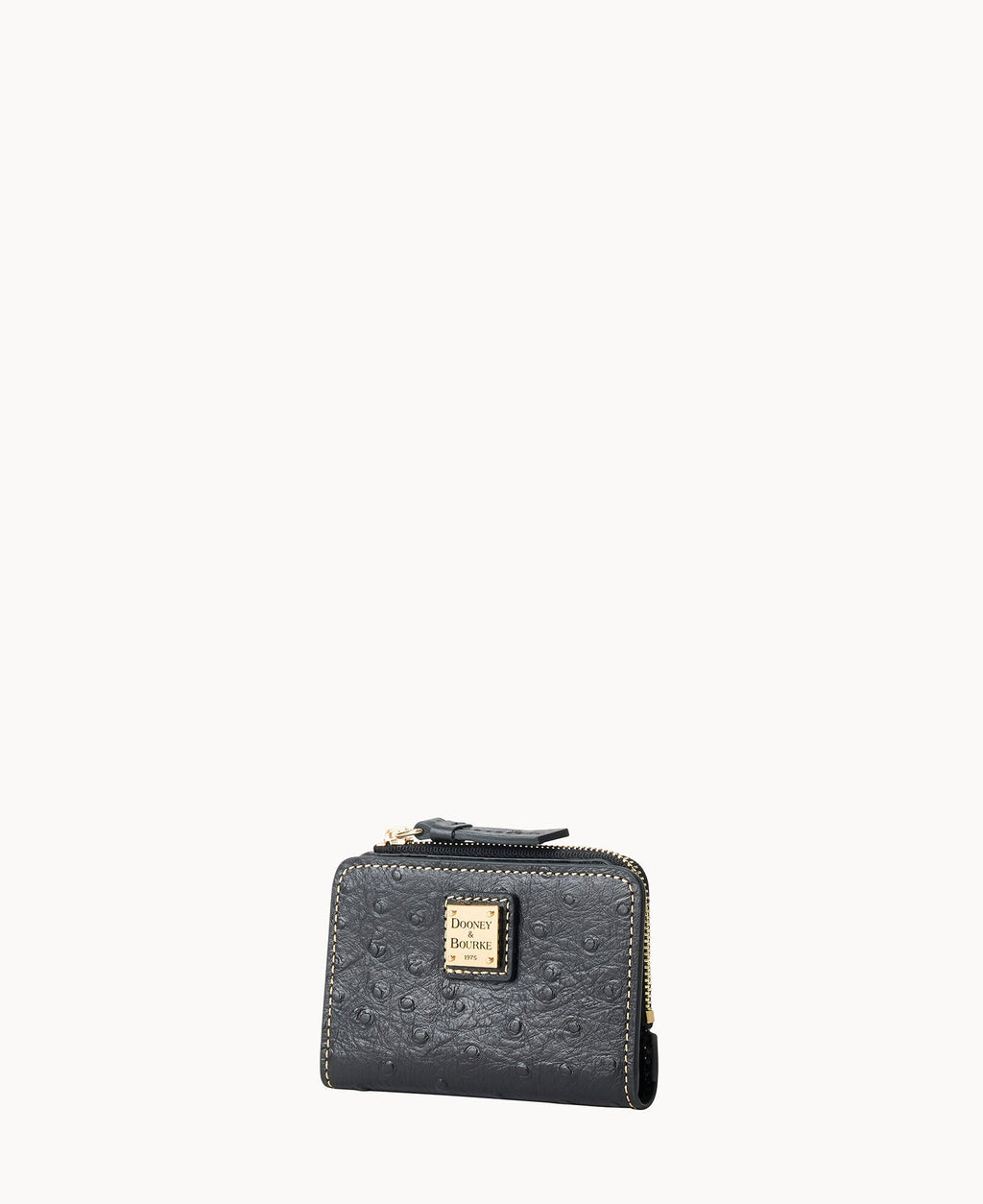Ostrich Zip Credit Card Wallet 12