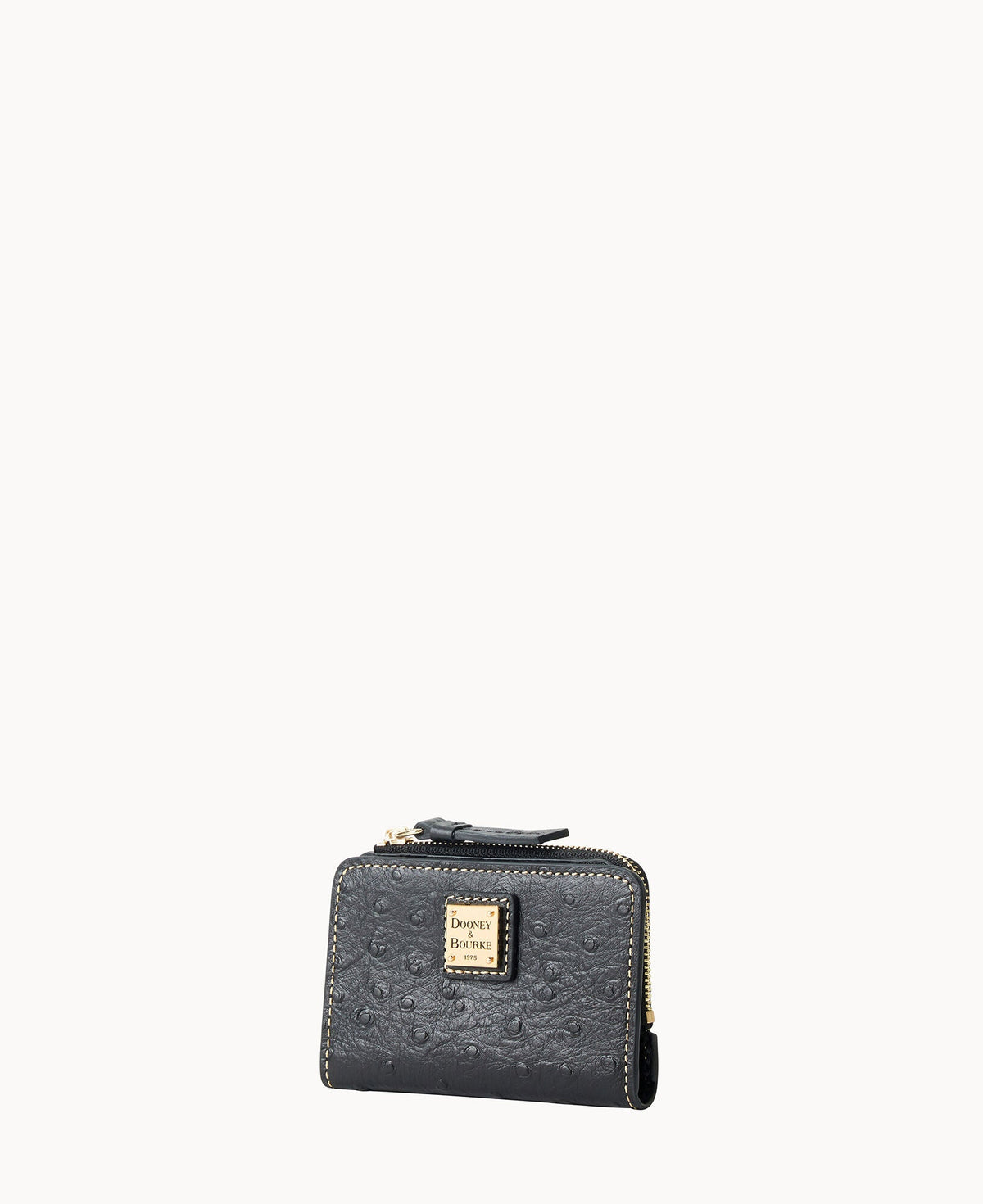 Ostrich Zip Credit Card Wallet 12