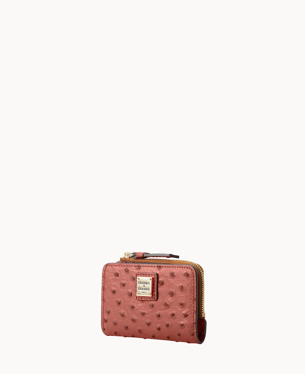 Ostrich Zip Credit Card Wallet 12