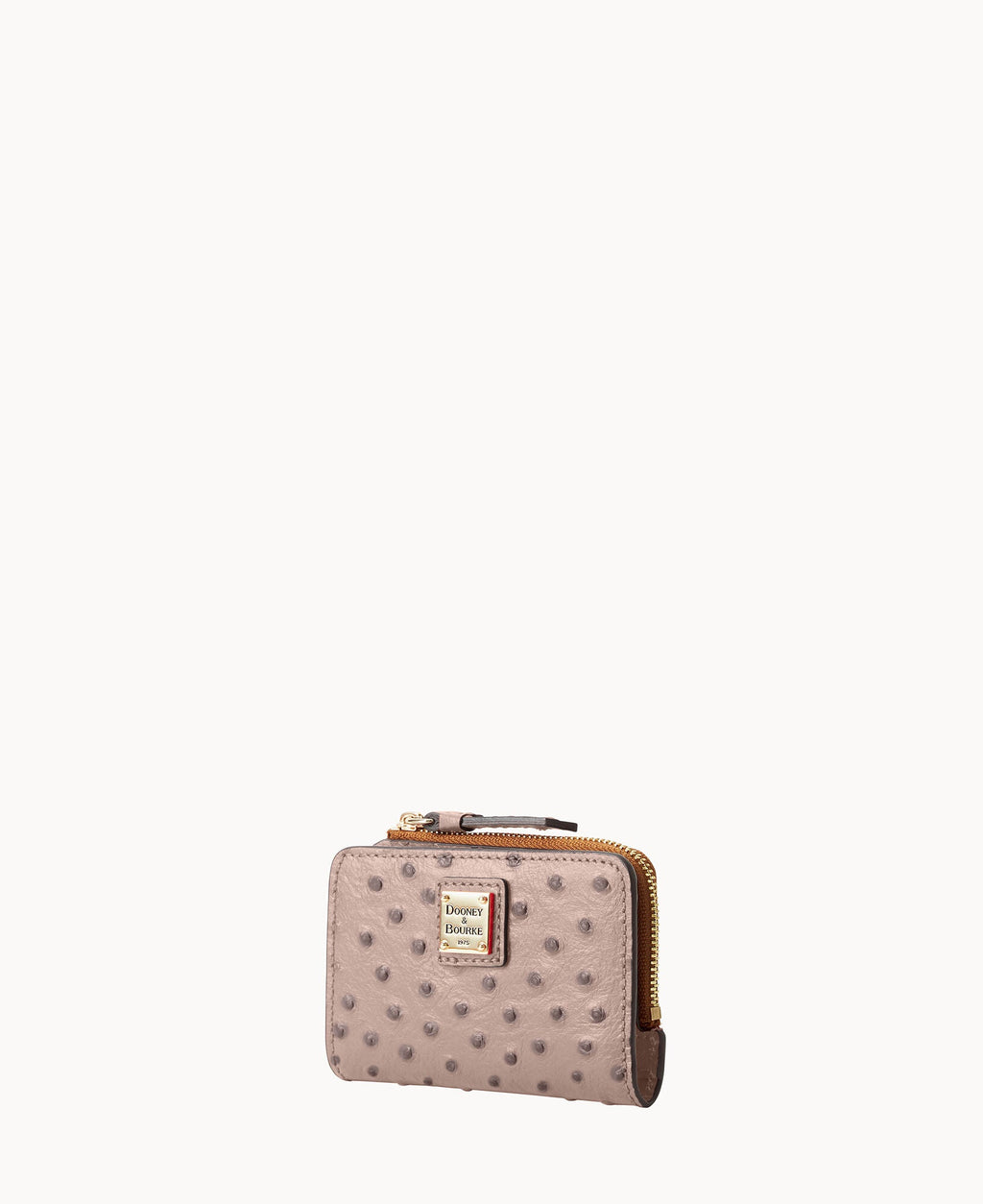 Ostrich Zip Credit Card Wallet 12