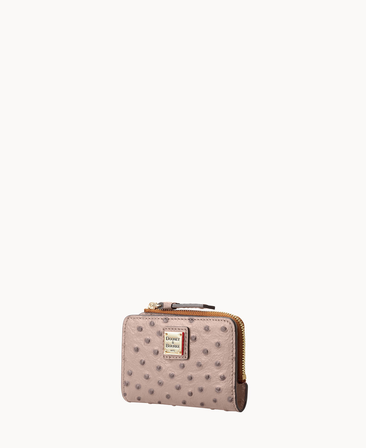 Ostrich Zip Credit Card Wallet 12