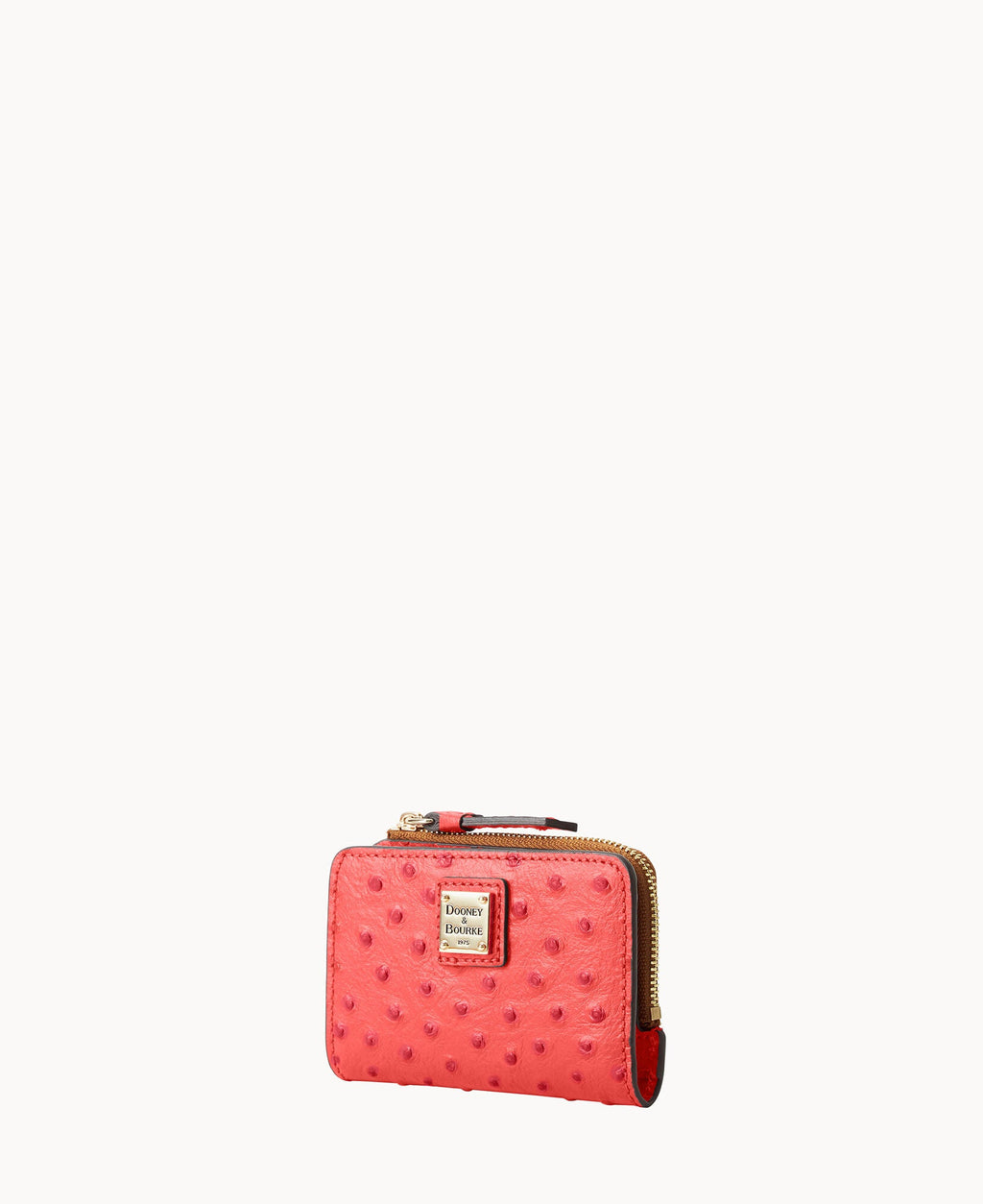 Ostrich Zip Credit Card Wallet 12