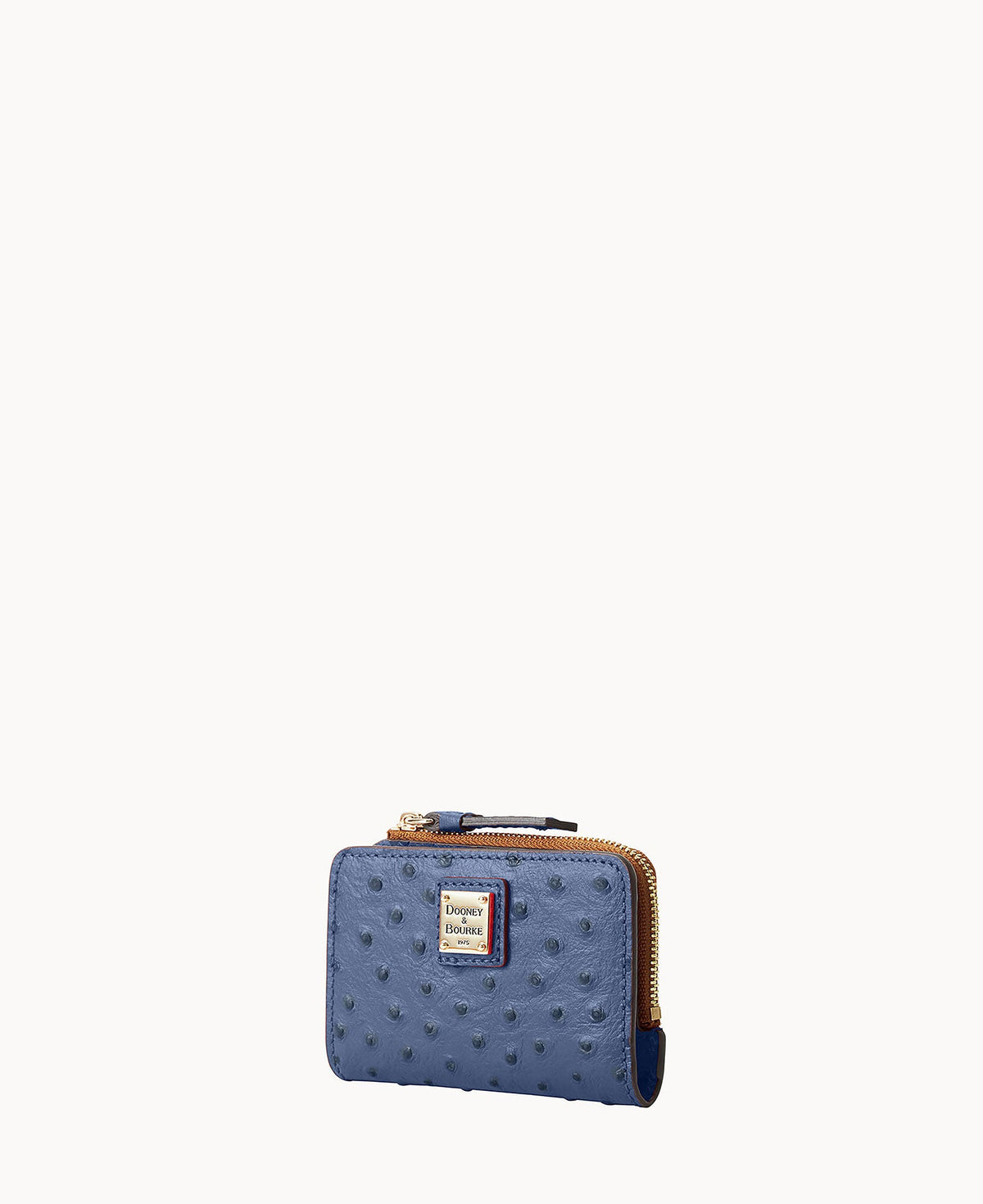Ostrich Zip Credit Card Wallet 12