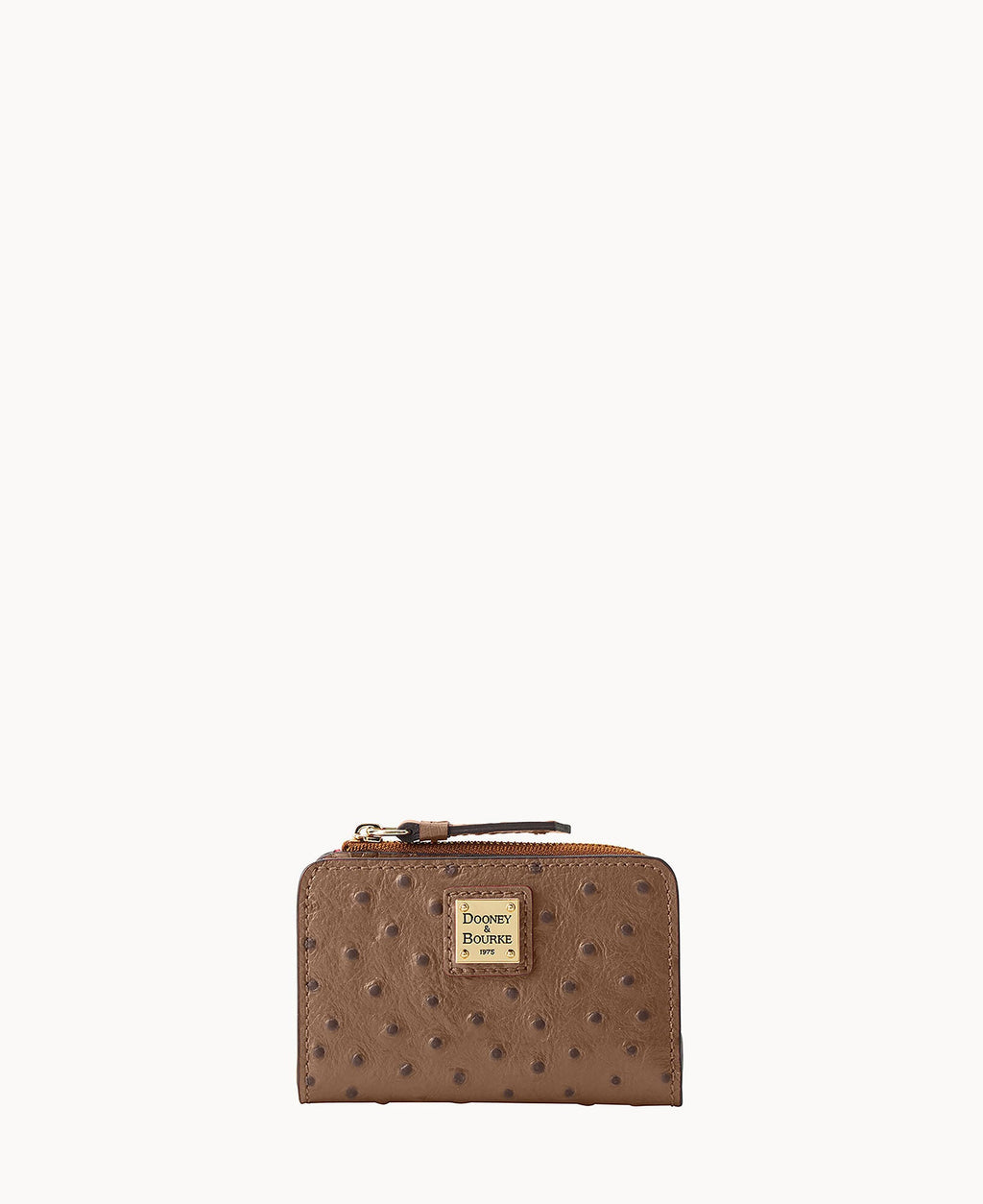 Ostrich Zip Credit Card Wallet 12