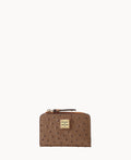 Ostrich Zip Credit Card Wallet 12