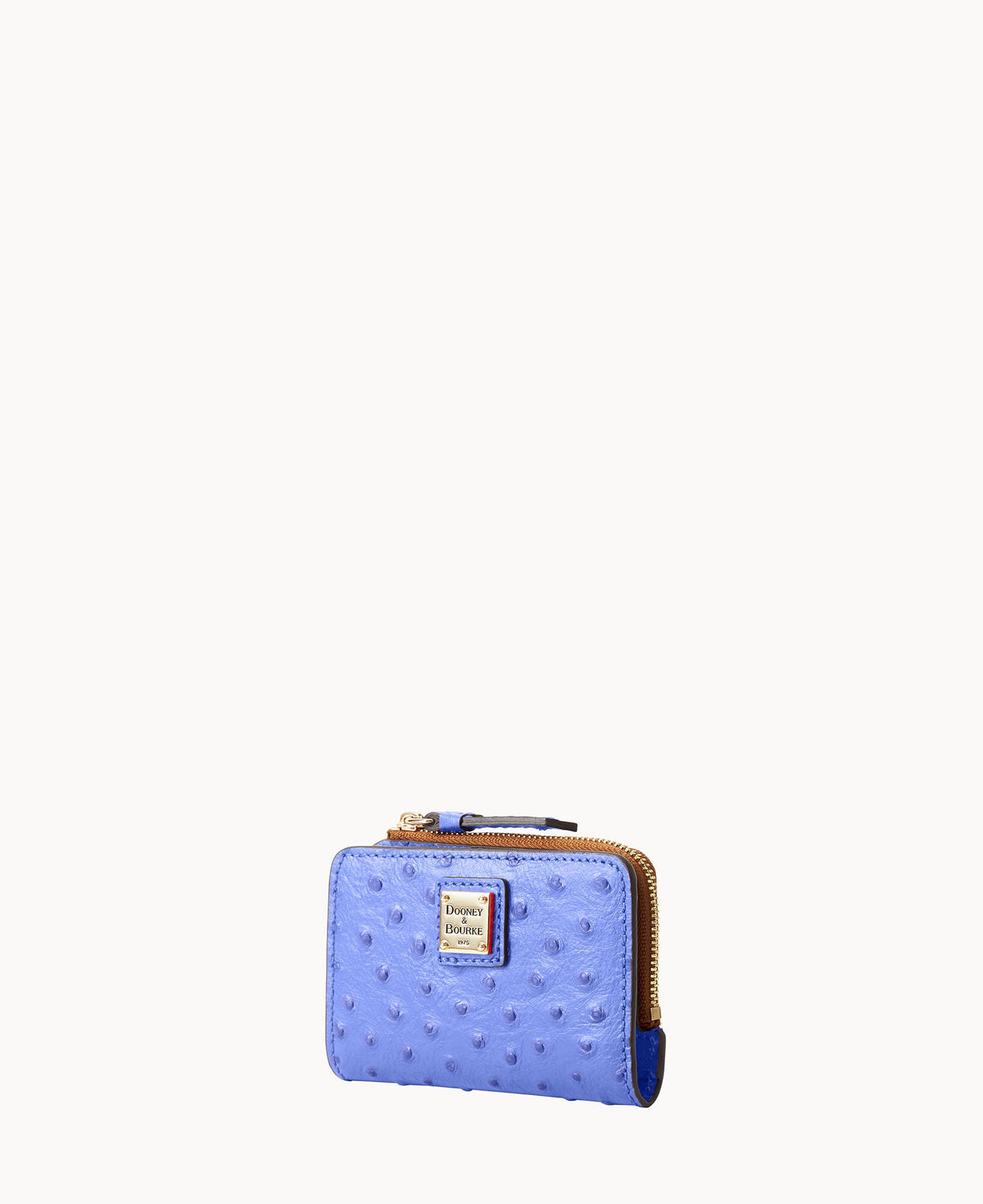 Ostrich Zip Credit Card Wallet 12
