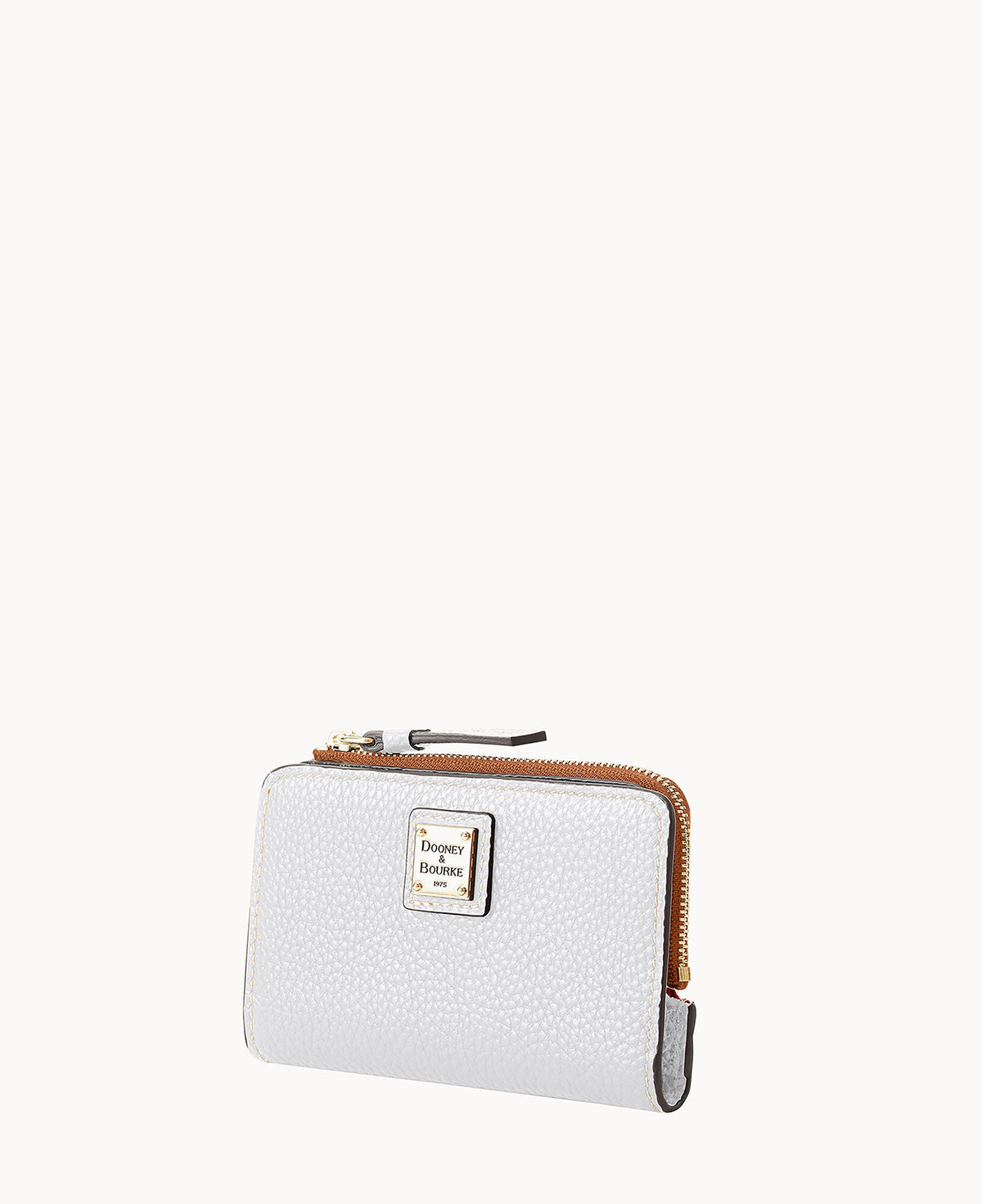 Pebble Grain Zip Credit Card Wallet 14