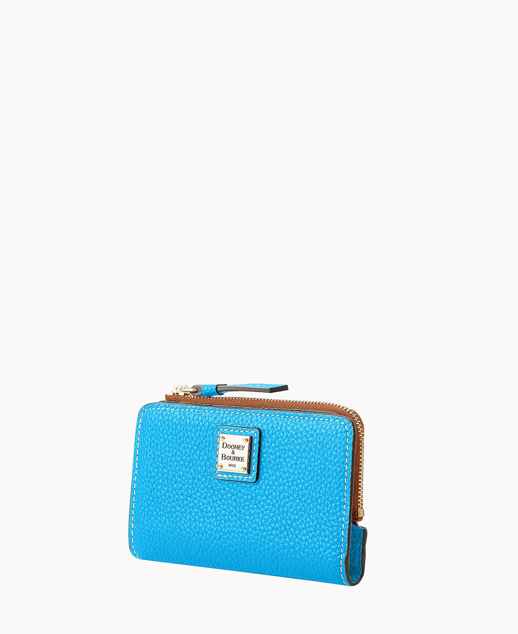 Pebble Grain Zip Credit Card Wallet 14