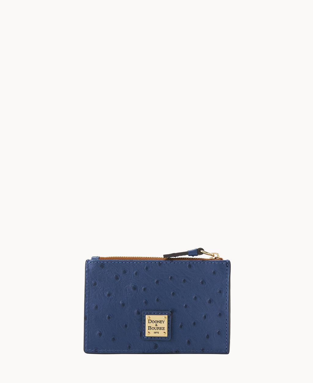 Ostrich Zip Credit Card Wallet 14
