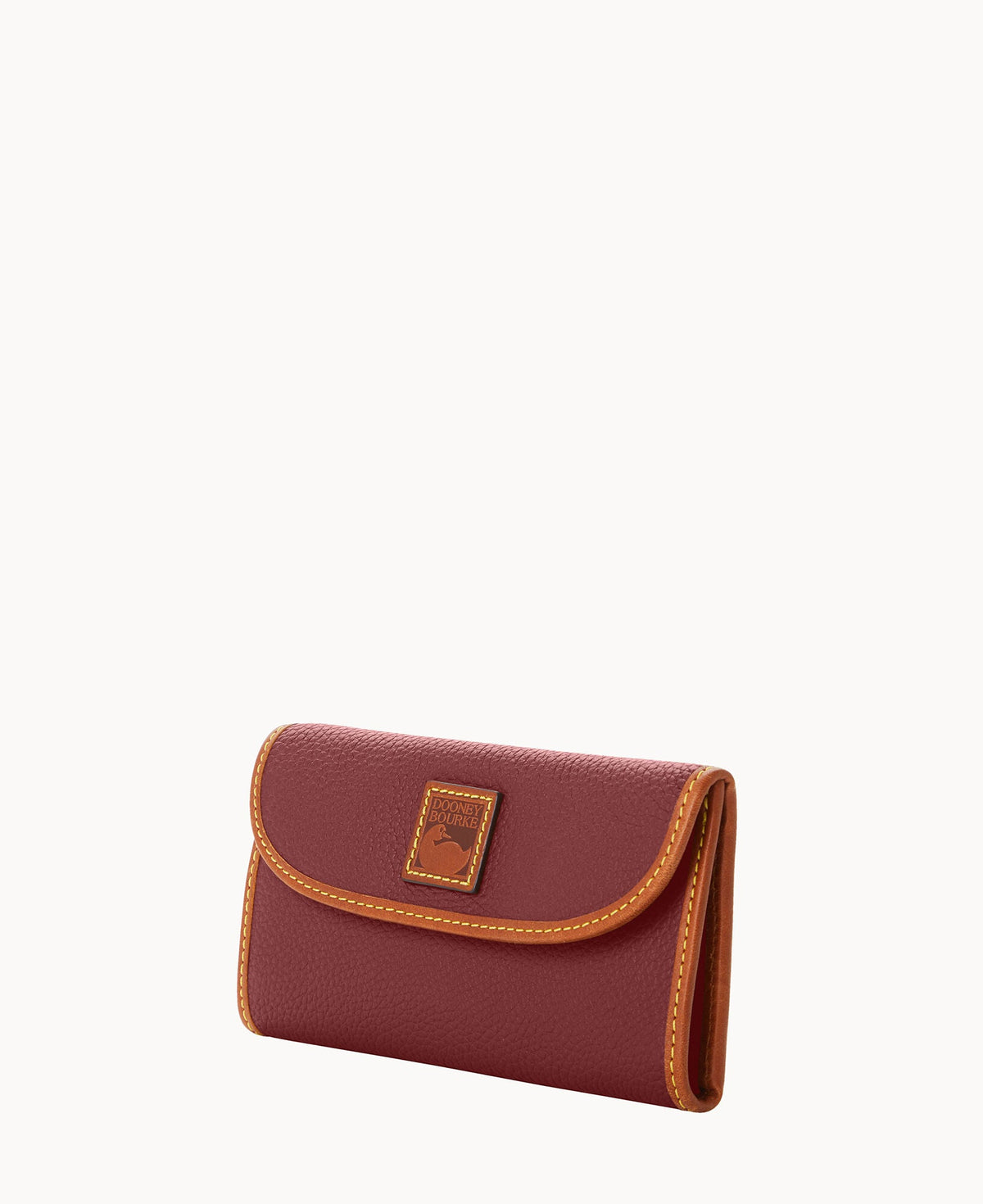 Pebble Grain Continental Clutch