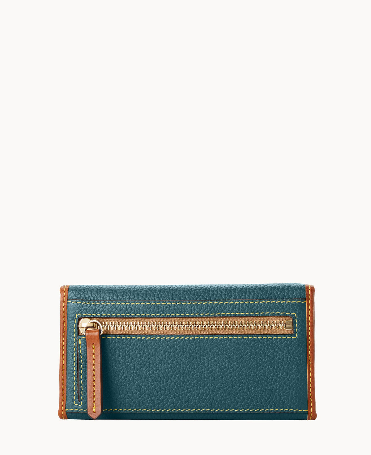 Pebble Grain Continental Clutch