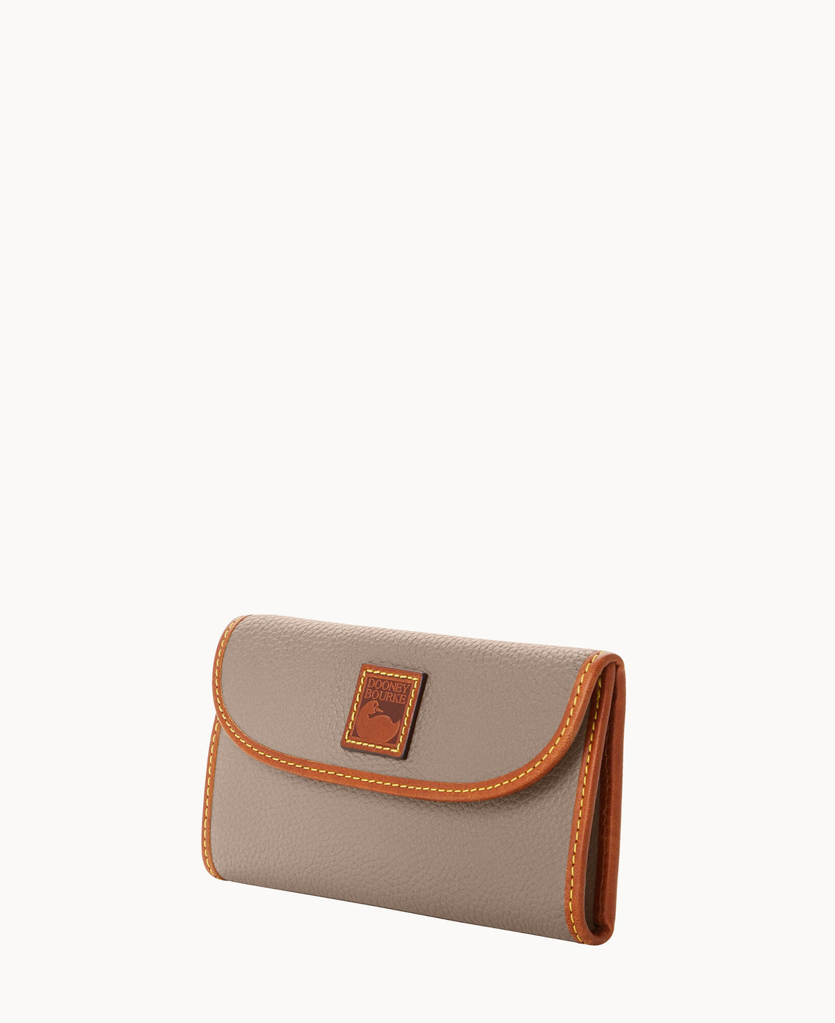 Pebble Grain Continental Clutch