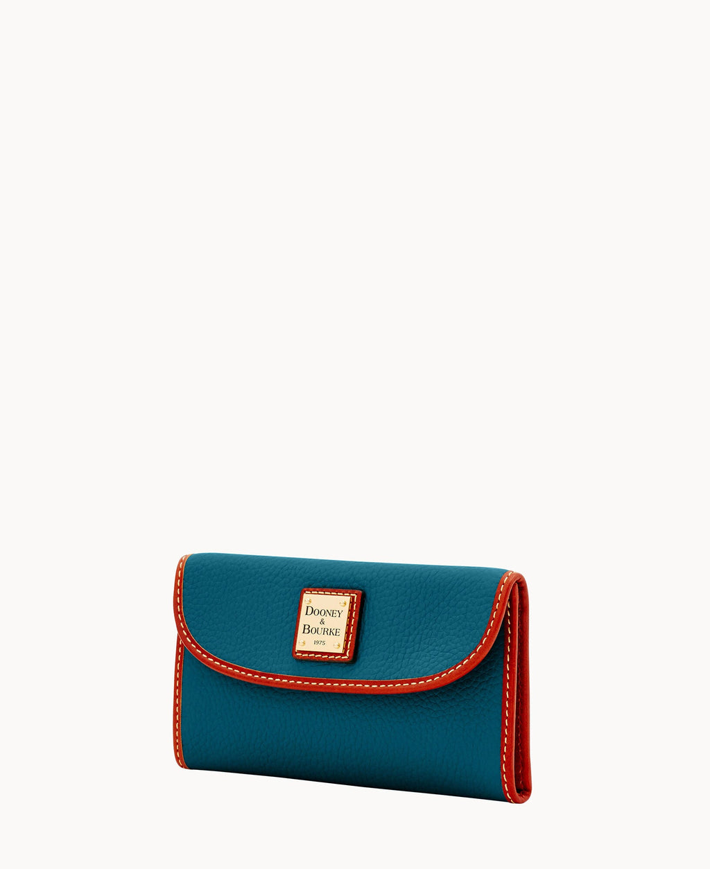 Pebble Grain Continental Clutch