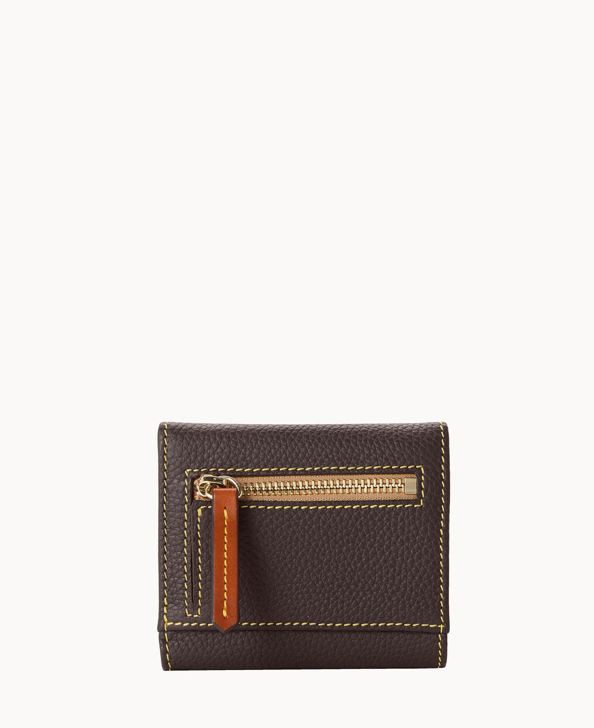 Pebble Grain Small Flap Wallet