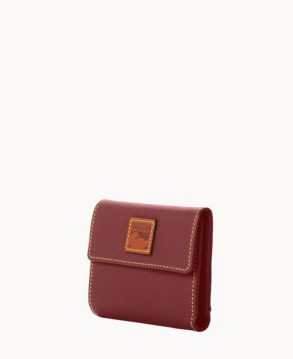 Pebble Grain Small Flap Wallet