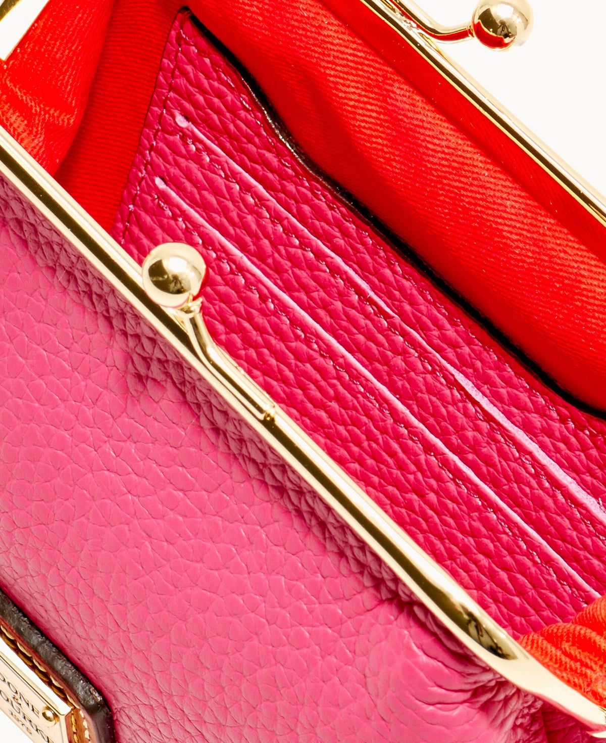 Pebble Grain Large Framed Purse