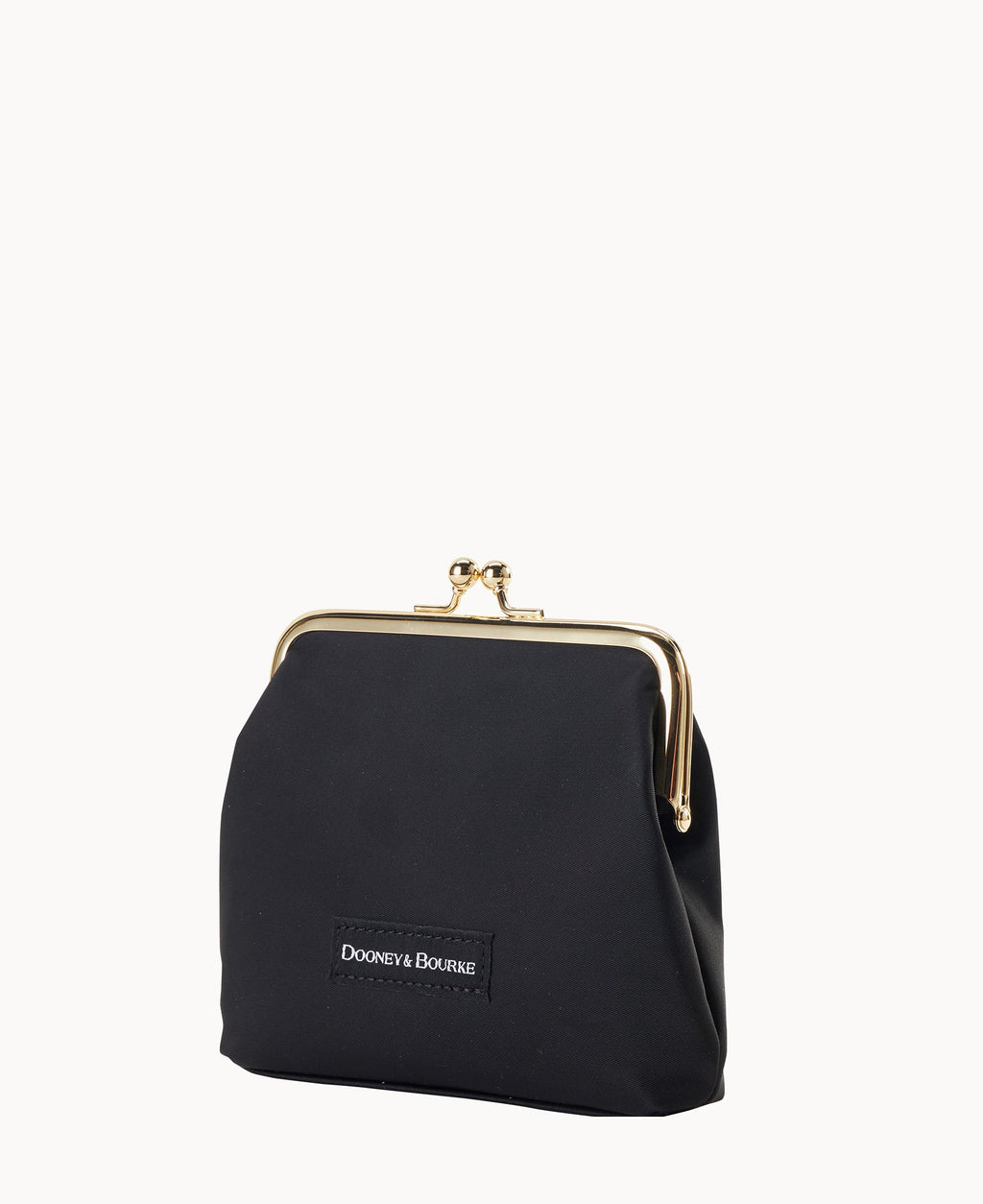 Nylon Large Framed Purse