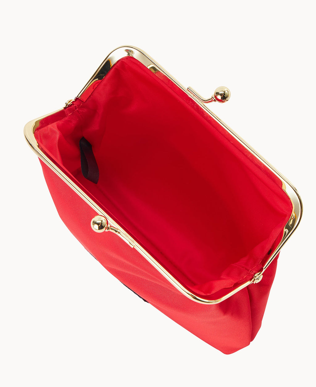 Nylon Large Framed Purse