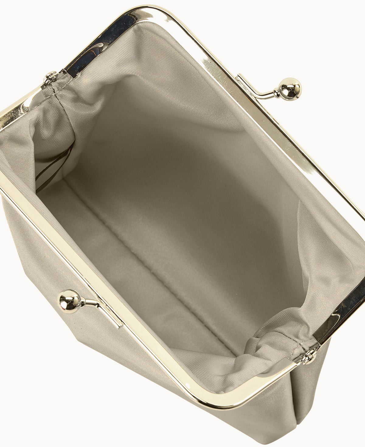 Nylon Large Framed Purse
