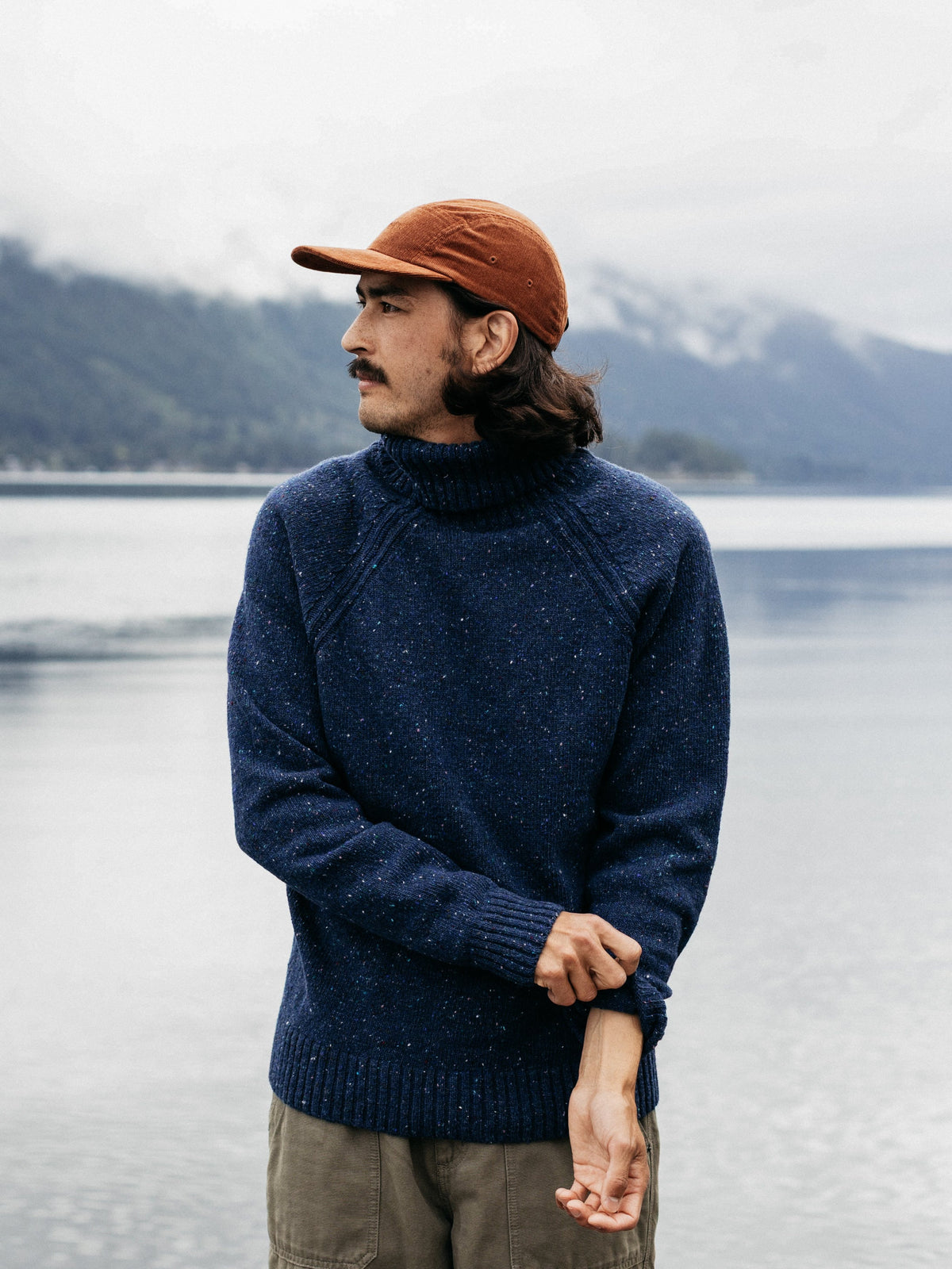 Men's Furlong Roll Neck Jumper