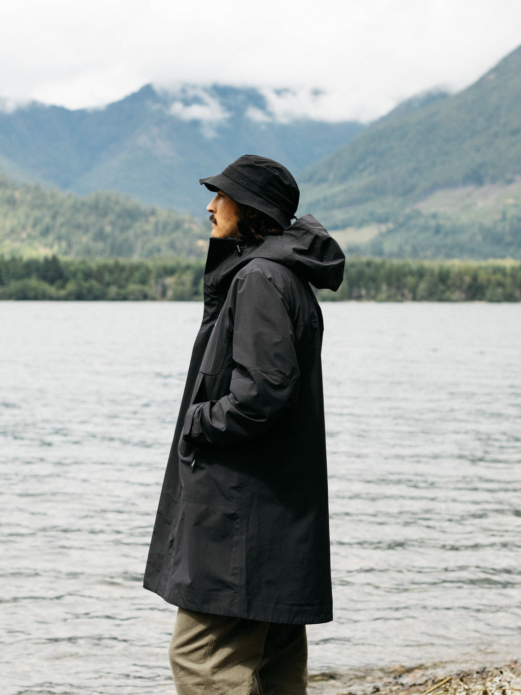 Men's Longline Stormbird Waterproof Jacket